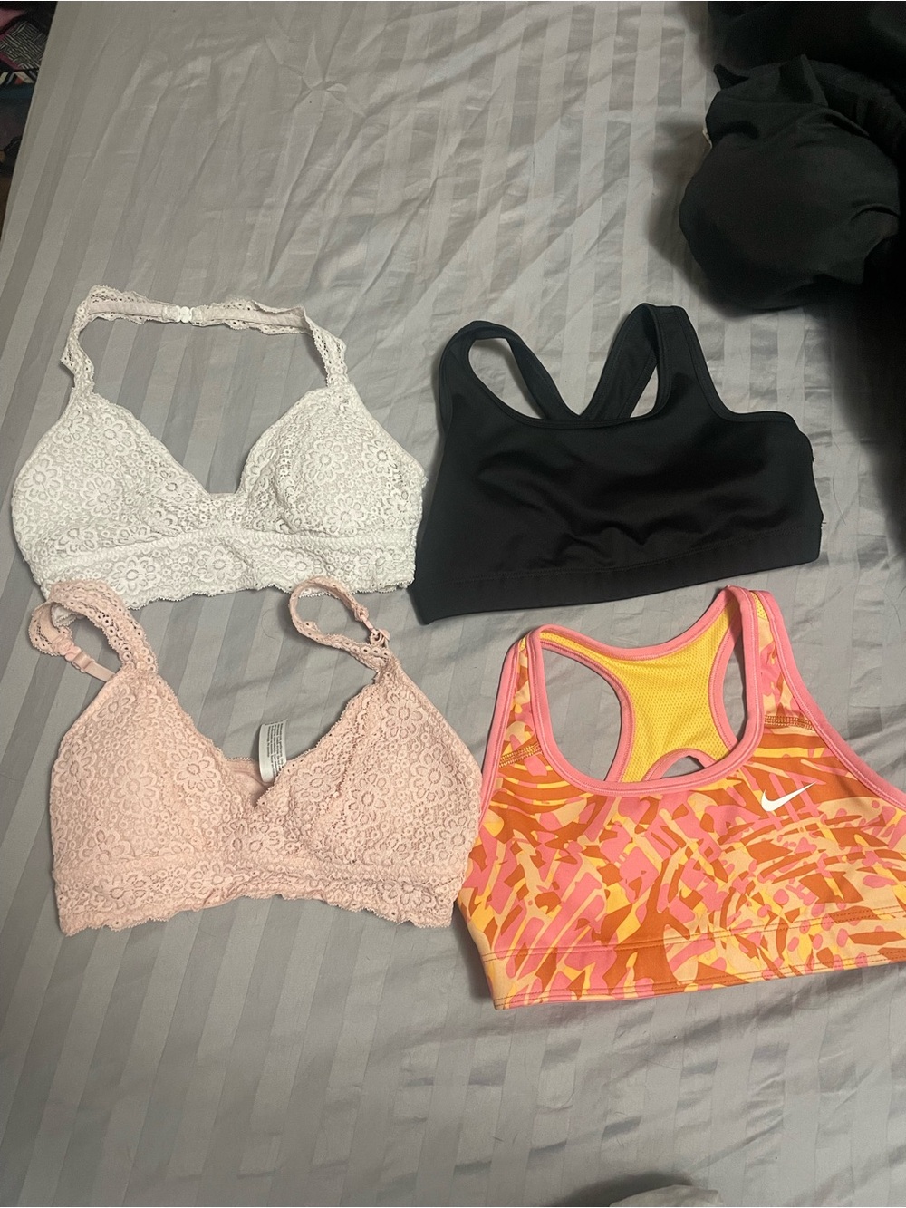 Girls medium sport bras and Bralette